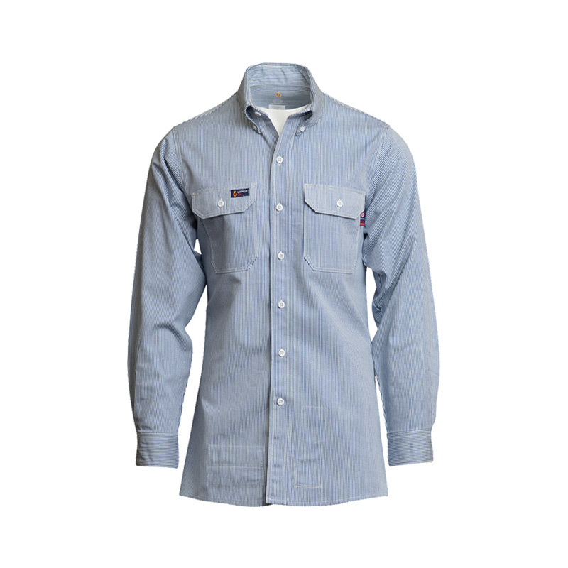 7oz. FR Striped Uniform Shirts | 100% Cotton